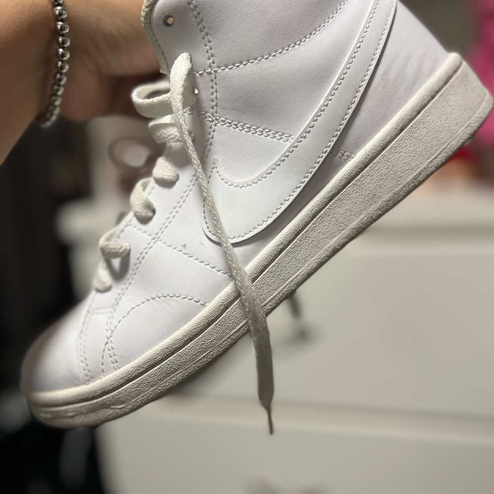 Nike White High-Top Sneakers